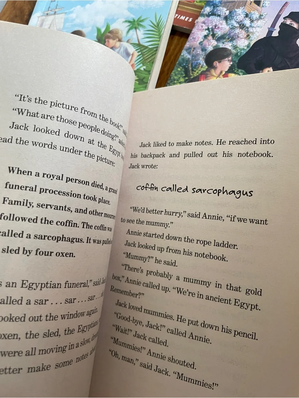 Mary Pope Osborne Magic Tree House Kids Book Set of 6 - Gently used